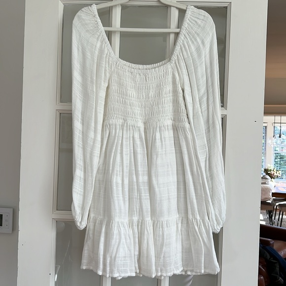 L*Space Puffed Sleeve Cover-Up Mini Dress - Picture 3 of 3